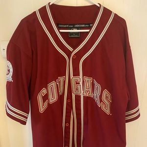 Washington State Cougars Vintage Baseball Jersey